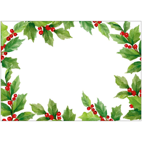 Holly Adhesive Labels