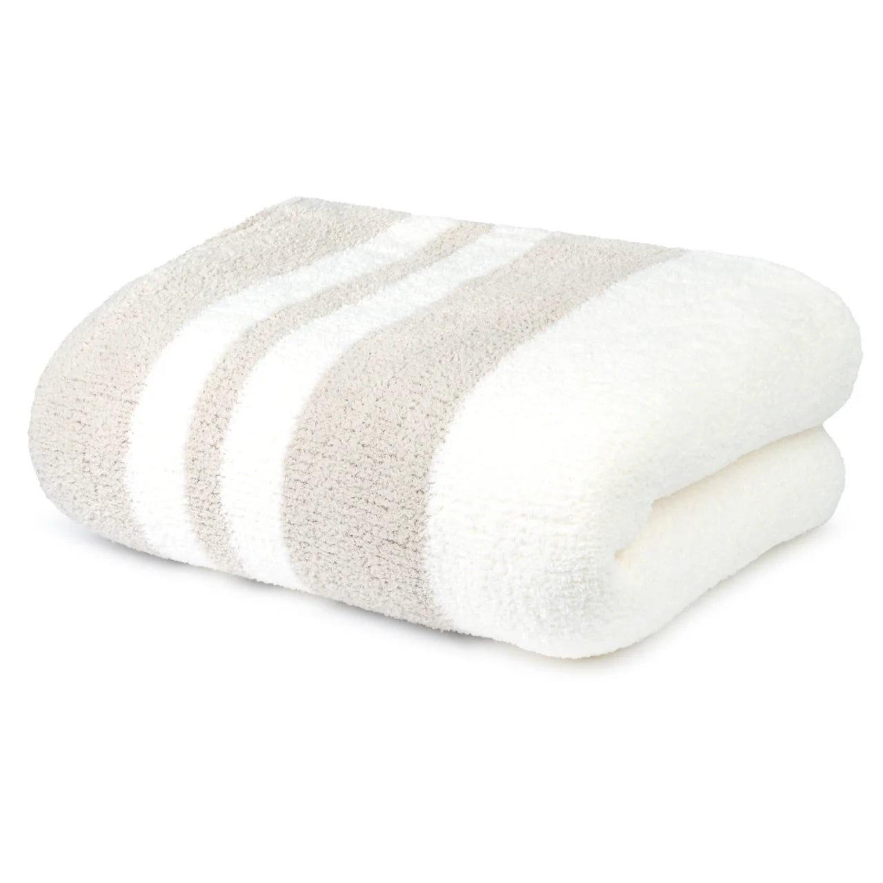 Multi Striped Chenilla Cloud Blanket