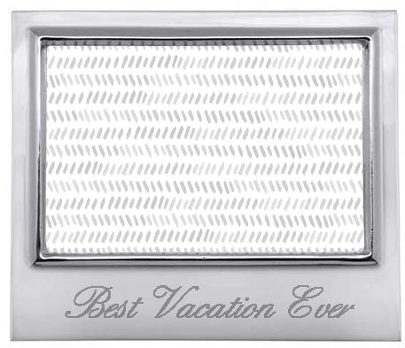 Best Vacation Ever Signature Statement Frame