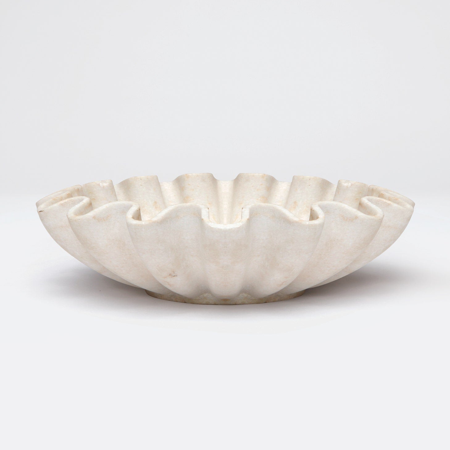 Darci Marble Bowl Home Decor Made Goods 18"D X 5"H  