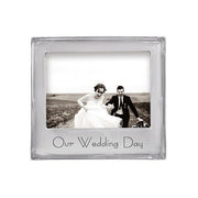 "Our Wedding Day" Signature Frame Picture Frames Mariposa   