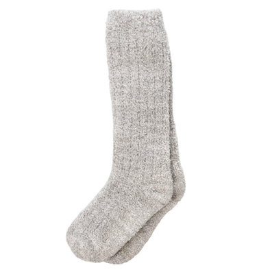 Lounge Ribbed Heathered Socks