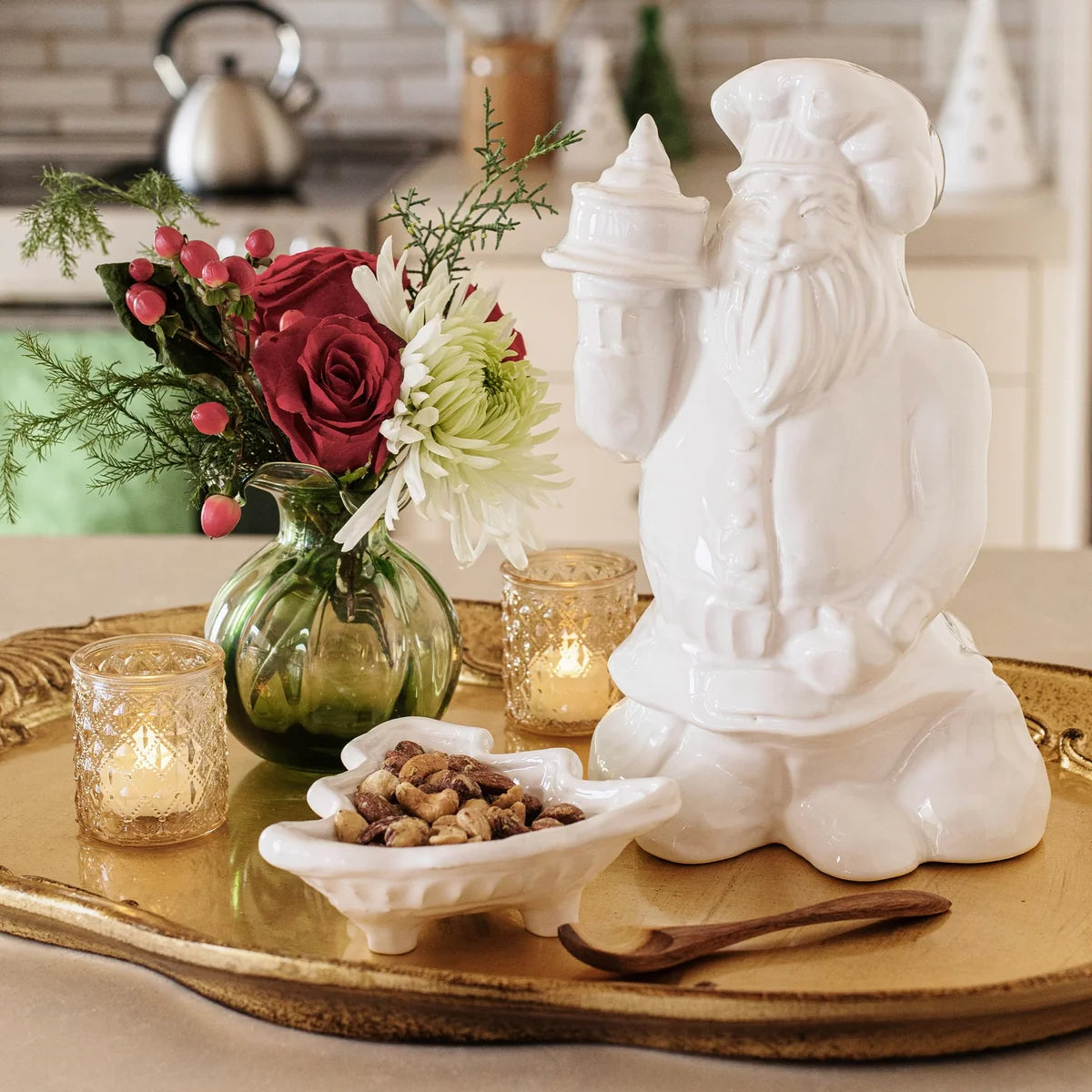 Pietra Natale Figural Tree Candy Dish
