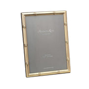Bamboo Matte Gold Photo Frame