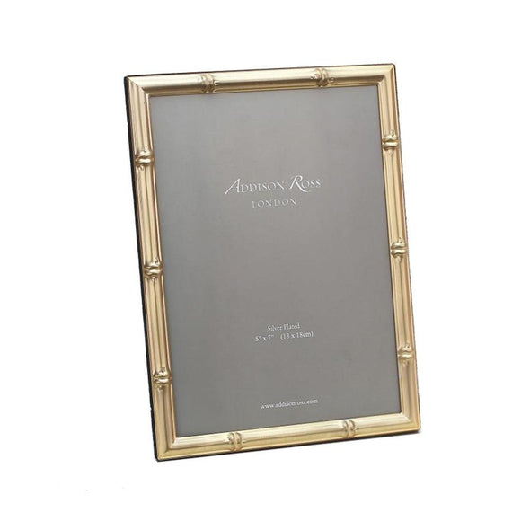 Bamboo Matte Gold Photo Frame