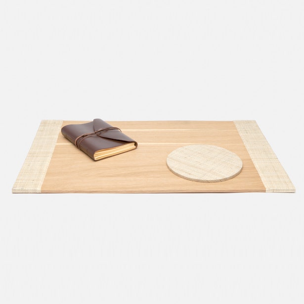 Koba Desk Blotter & Mouse Pad Home Decor Pigeon and Poodle   