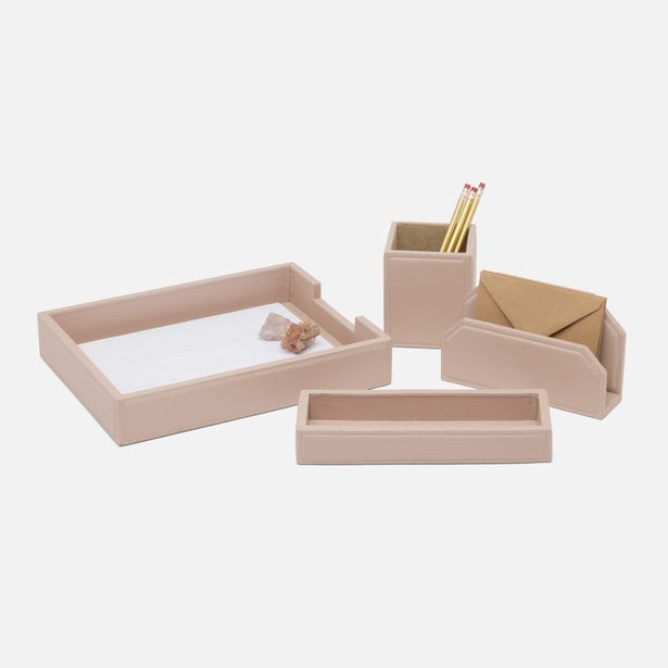 Asby Desk Accessory Set Home Decor Pigeon and Poodle   