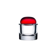 Ecrin Storage Box Home Decor Nude Glass Small Red 