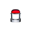 Ecrin Storage Box Home Decor Nude Glass Small Red 
