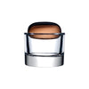 Ecrin Storage Box Home Decor Nude Glass Large Caramel 