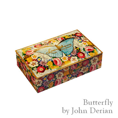 John Derian Butterfly Tin of Truffles