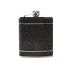 The Crystal Flask Drinkware/Barware Brouk & Co 6oz Black/Silver 