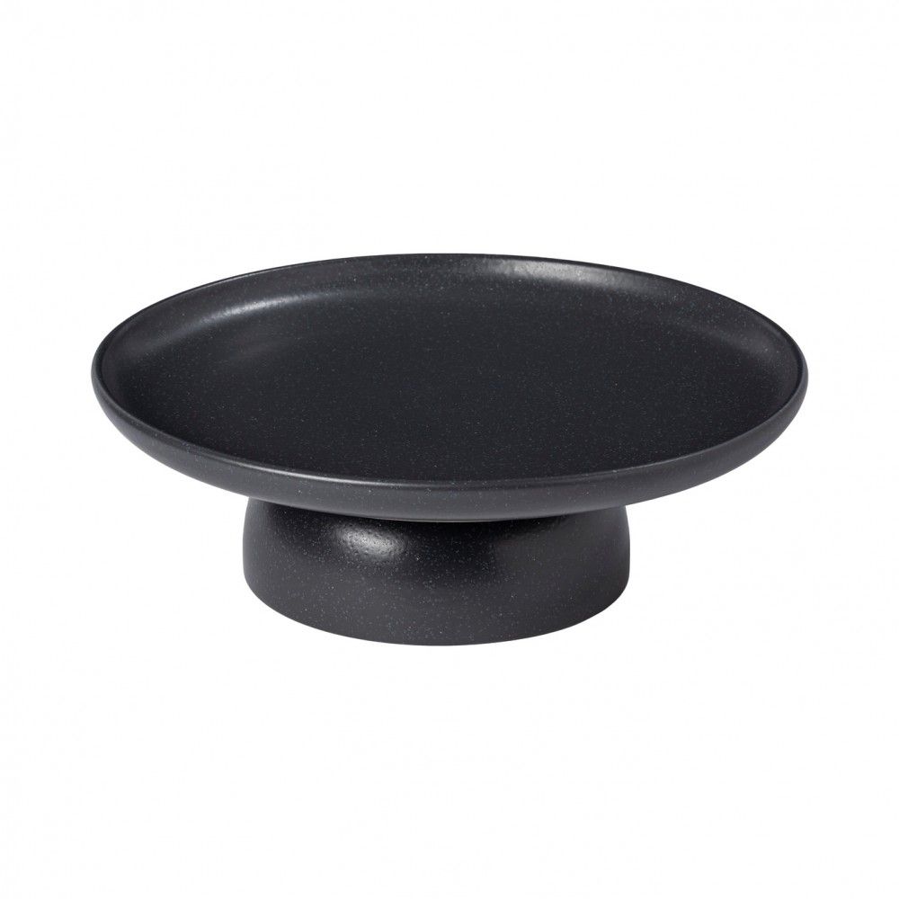 Pacifica Footed Plate Tabletop Casafina Seed Grey  