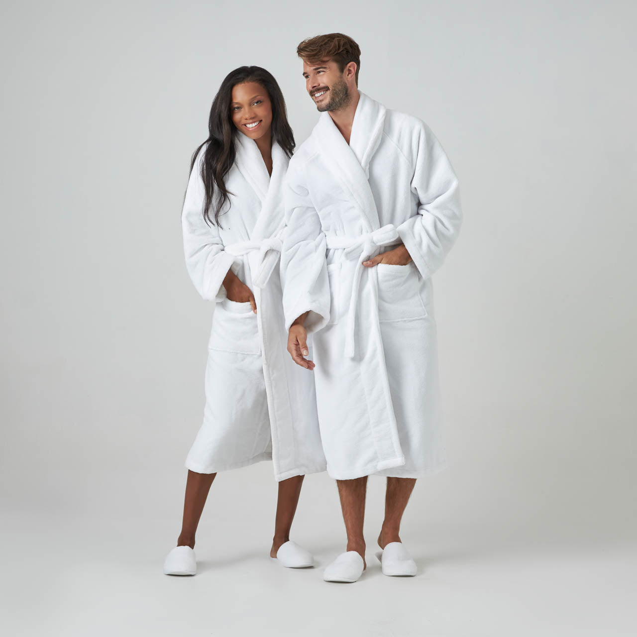 Kapua Cotton Velour Robe Apparel & Accessories Kashwere   