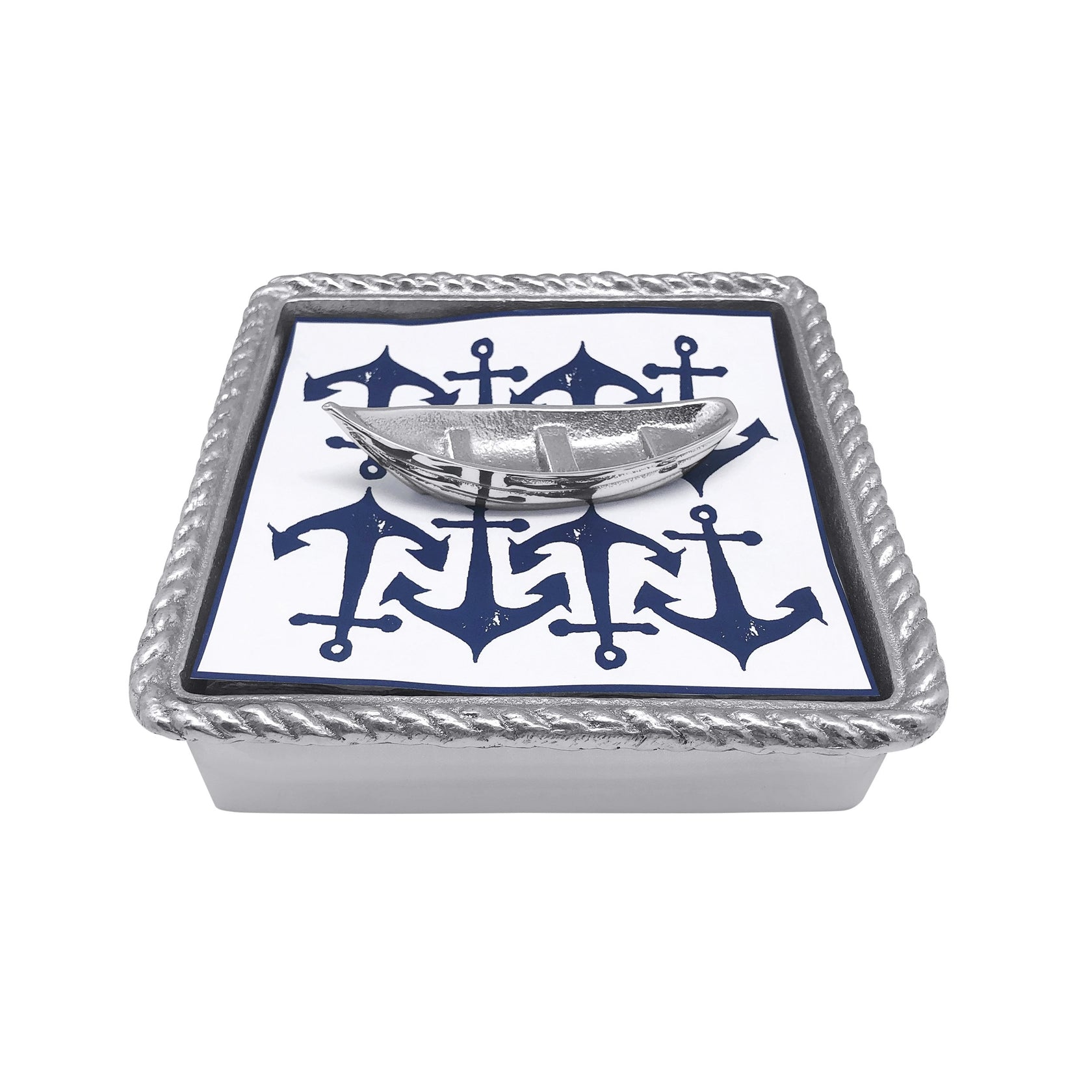 Dory Rope Napkin Holder Table Linens Mariposa   