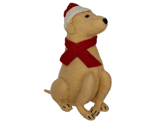 Yellow Lab Tree Topper