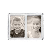 Beaded Double Frame Picture Frames Mariposa   
