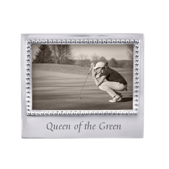 Queen Of The Green Beaded Frame Picture Frames Mariposa   