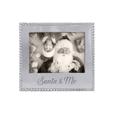 Santa & Me Beaded Frame