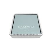 Beaded Napkin Box Table Linens Mariposa   
