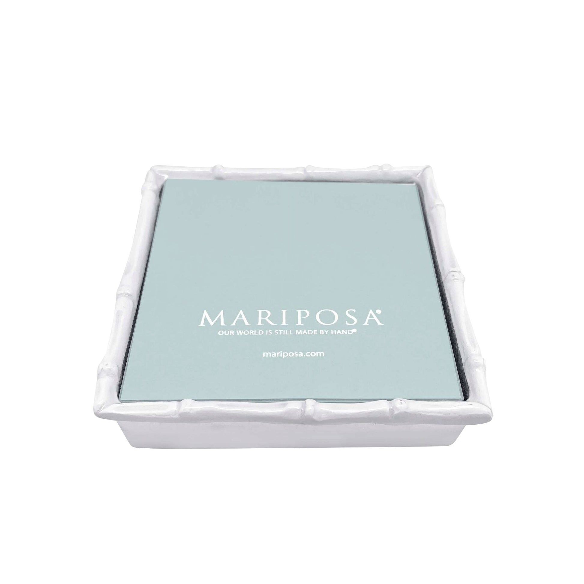 Beaded Napkin Box Table Linens Mariposa   
