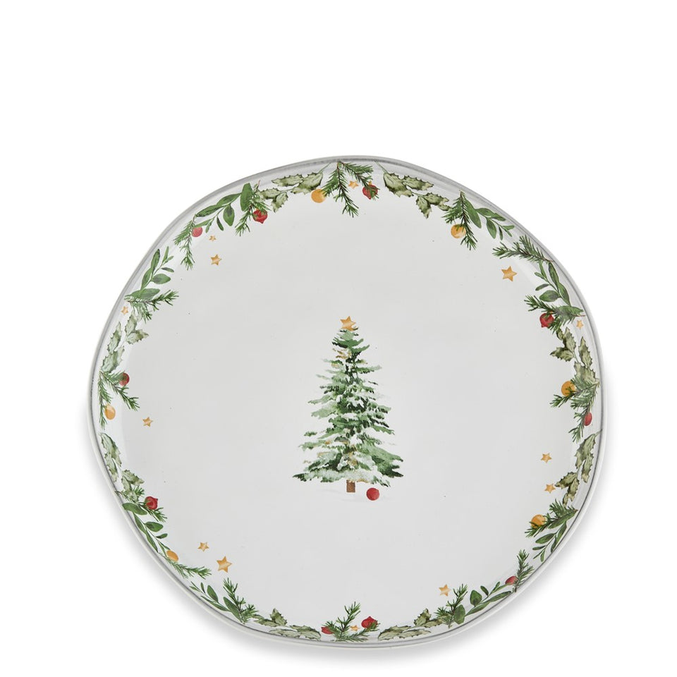 Estrela Holiday Dinnerware Colleciton Holiday Decor Skyros Coupe Salad  
