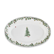 Estrela Holiday Oval Platter Holiday Decor Skyros   