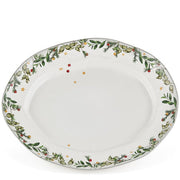 Estrela Holiday Oval Platter Holiday Decor Skyros   