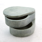 Alabaster Teardrop Double Boxes Home Decor Global Views   