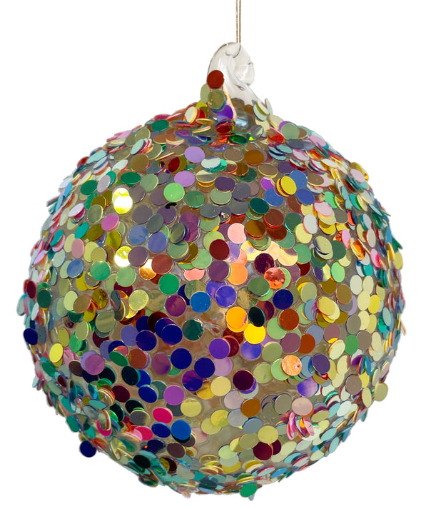 Sequin Ball Ornament