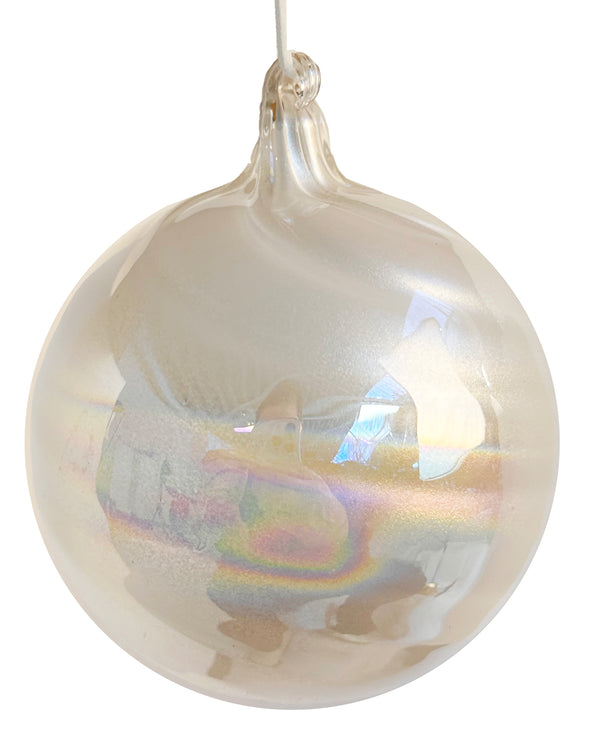 Iridescent Ball Ornament