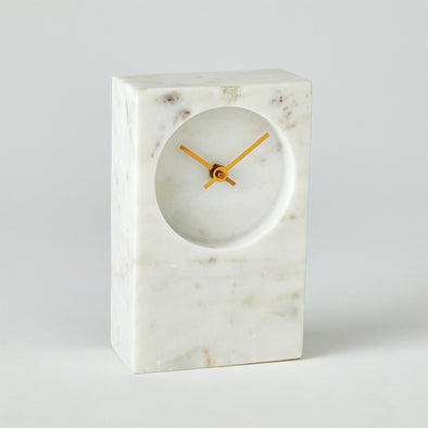 Marble Clock Tower Home Decor Global Views   