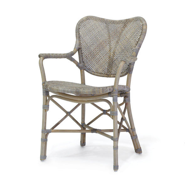 Woven Rattan Arm Chair