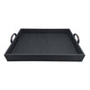 Tortoise Handled Tray Home Decor Mariposa Large Midnight 