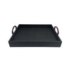 Tortoise Handled Tray Home Decor Mariposa Small Midnight 