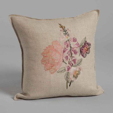 Blush Bouquet Pillow