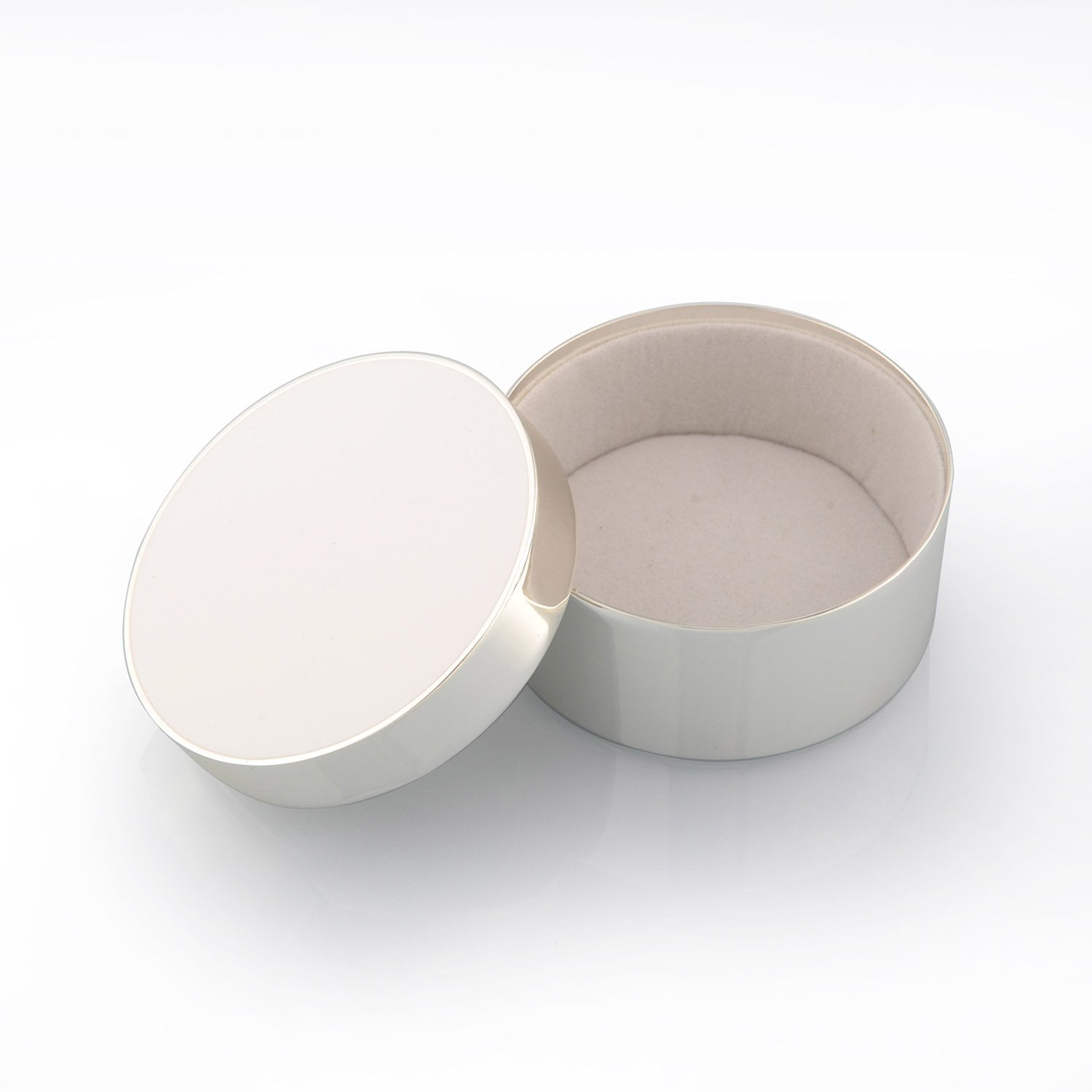 White & Silver White Trinket Pot Home Decor Addison Ross   