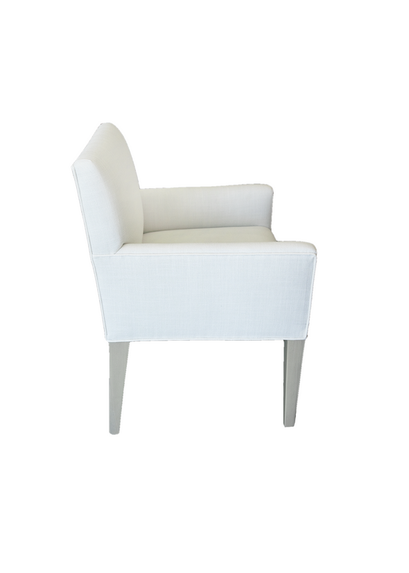 Haverford Linen Dining Chair with Arms