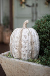 Concrete Pumpkin Fall/Thanksgiving/Halloween Decor Kalalou   