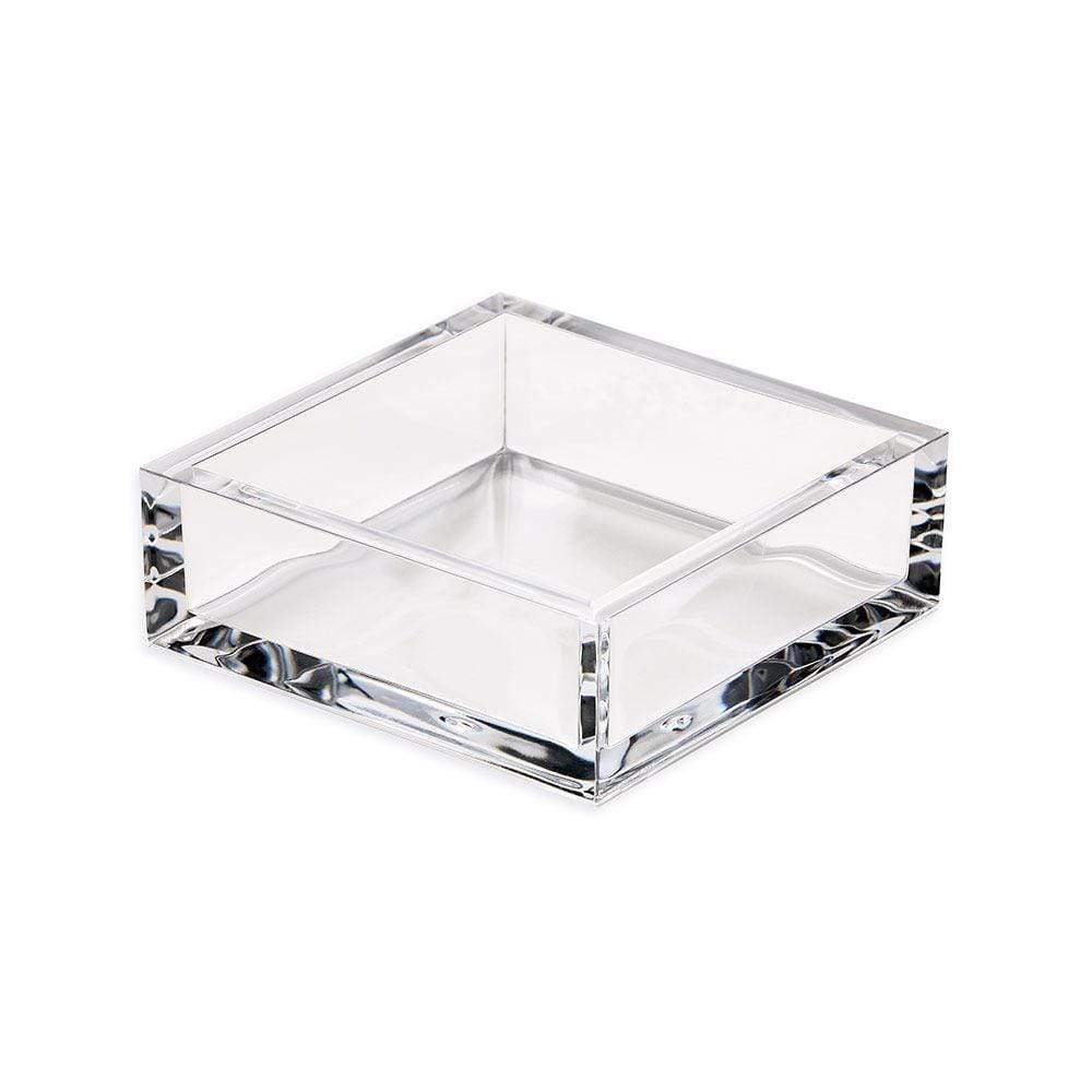 Crystal Acrylic Napkin Holder Table Linens Caspari Cocktail  