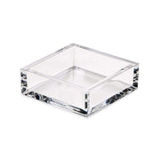 Crystal Acrylic Napkin Holder Table Linens Caspari Cocktail  