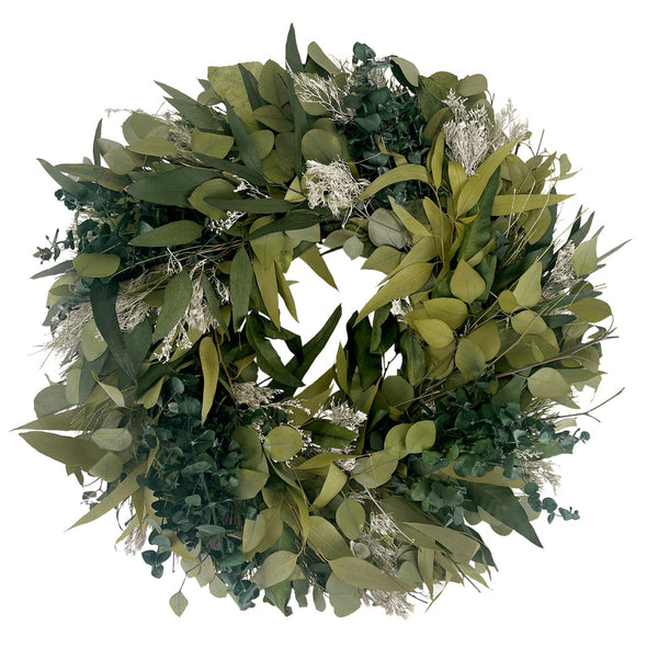 Bungalow Eucalyptus Wreath Fall/Thanksgiving/Halloween Decor Andaluca   