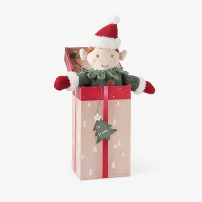 Elf Knit Toy in Gift Box