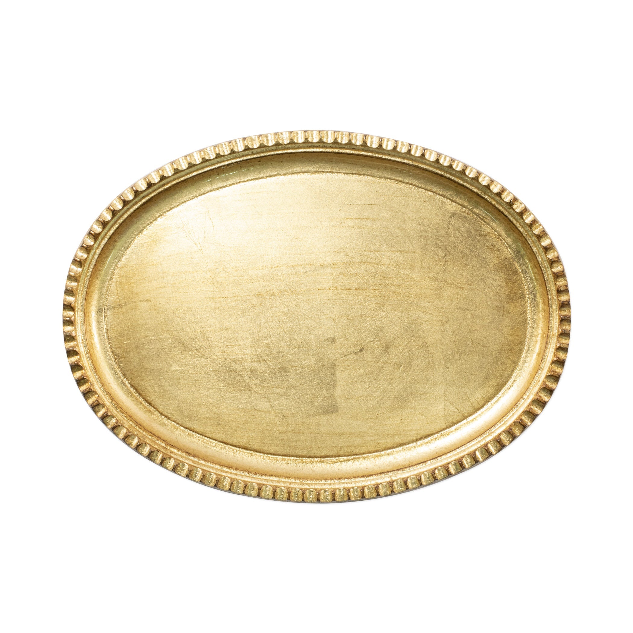 Florentine Wooden Oval Tray Home Decor Vietri   