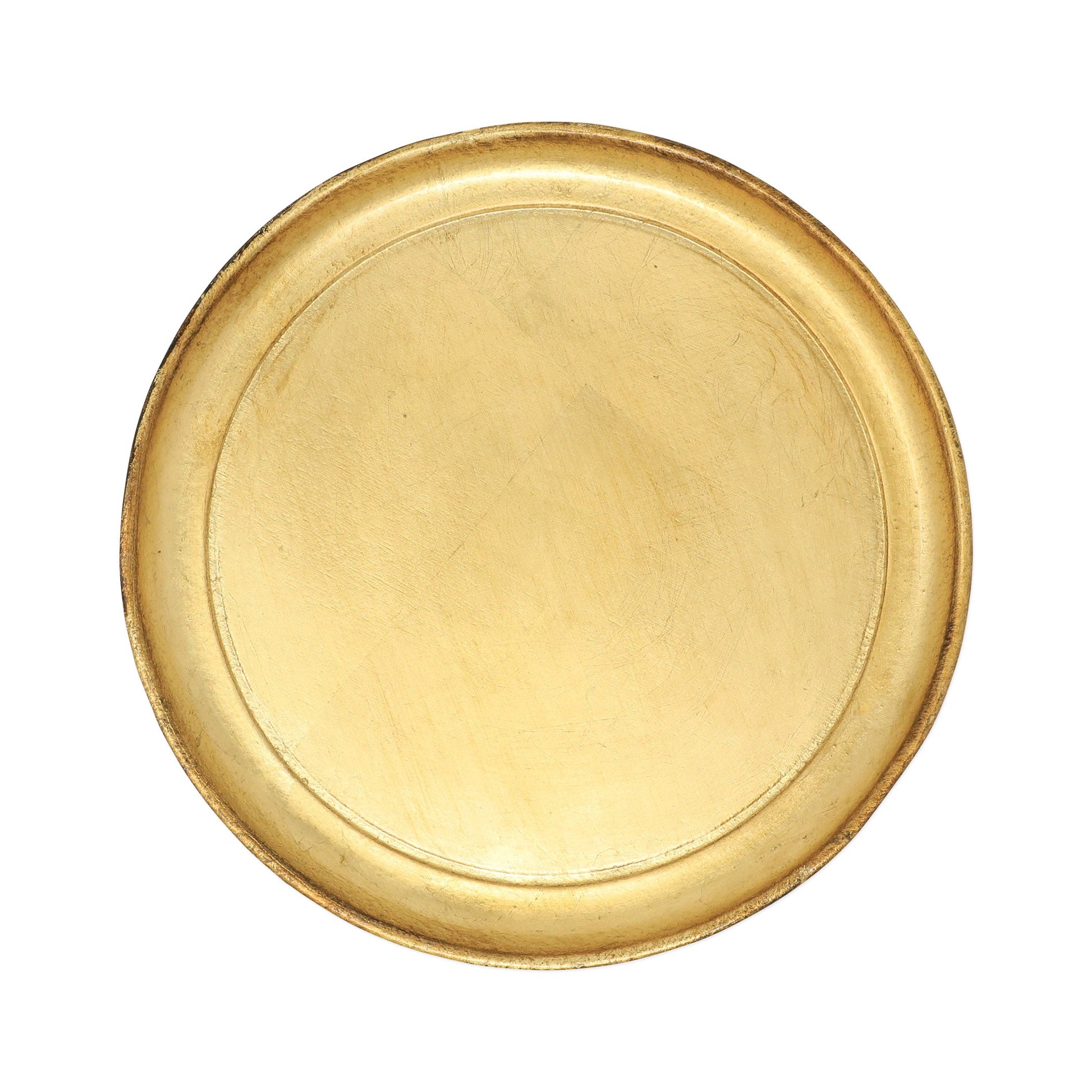 Florentine Wooden Round Tray Home Decor Vietri   