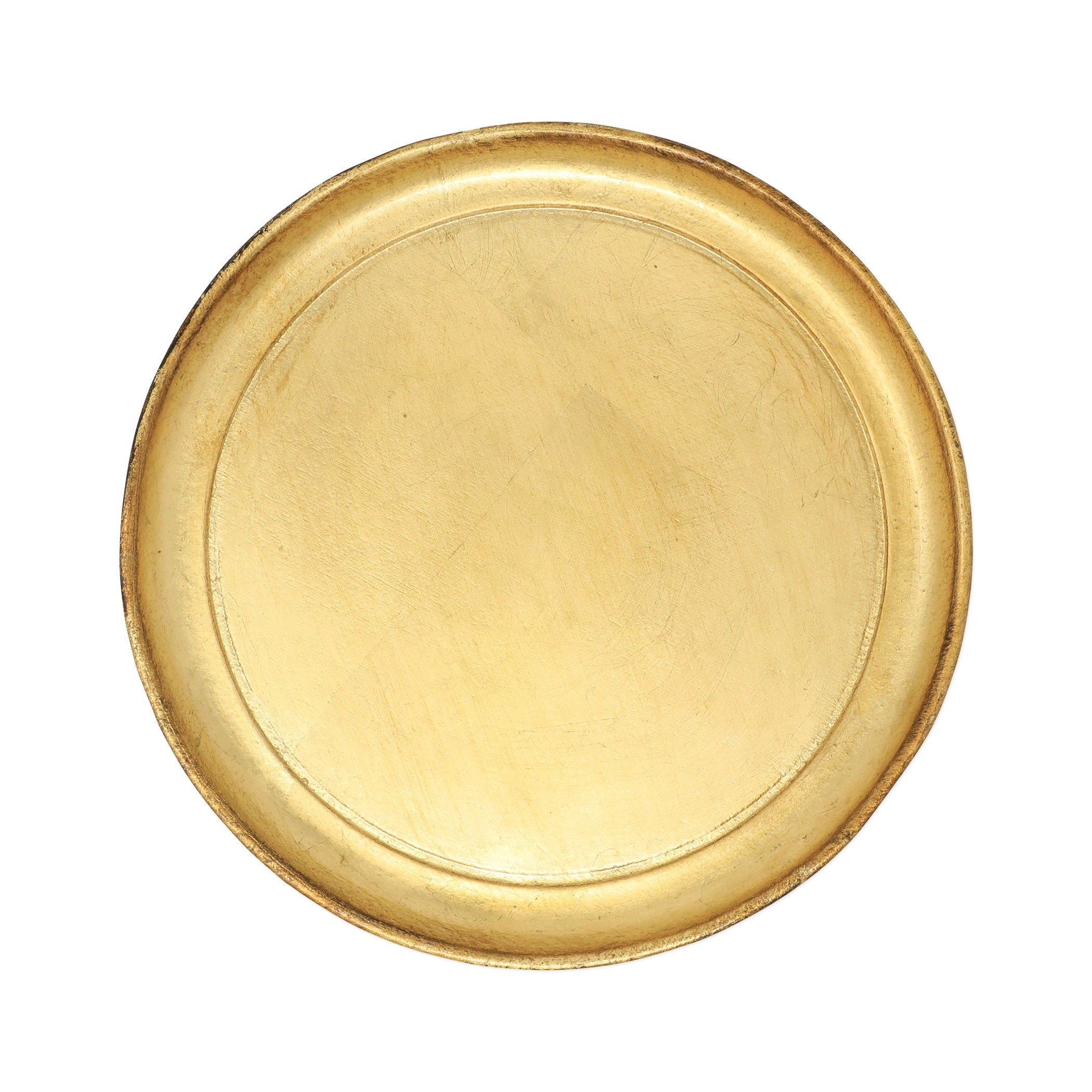 Florentine Wooden Round Tray Home Decor Vietri   