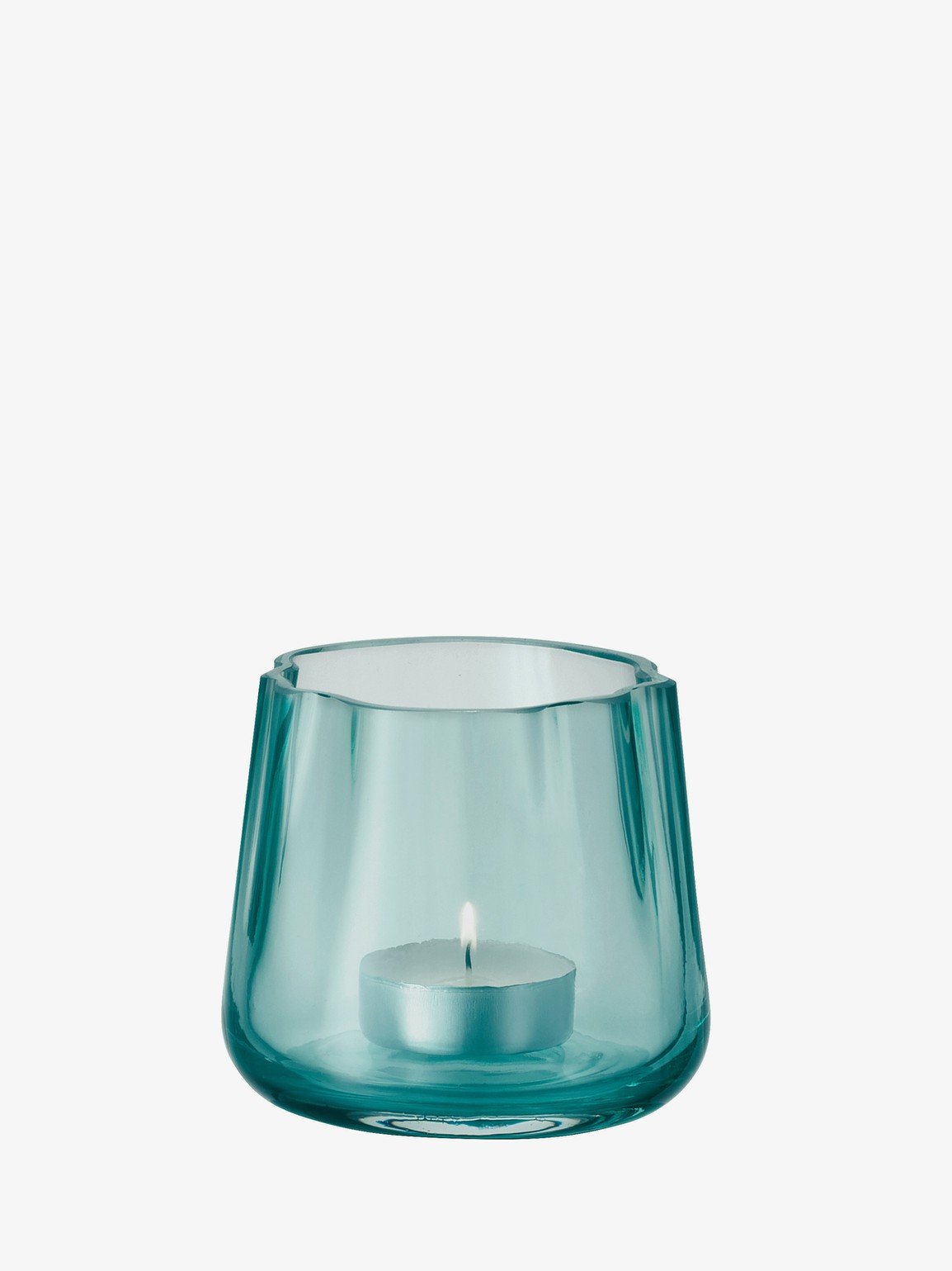 Lagoon Tealight Holder/Vase H3in Home Decor LSA   