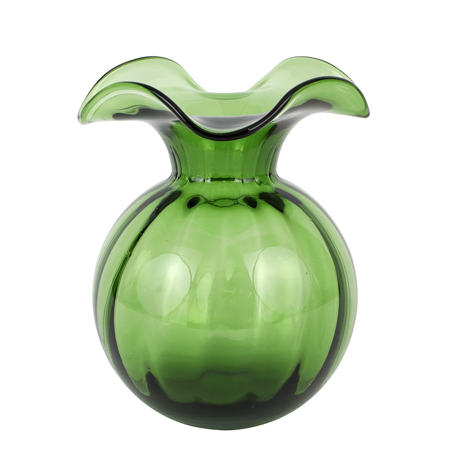 Hibiscus Medium Glass Vase Home Decor Vietri   