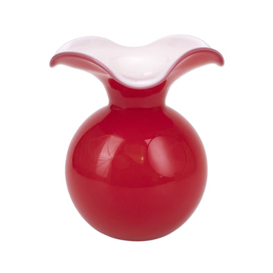 Hibiscus Medium Glass Vase Home Decor Vietri   