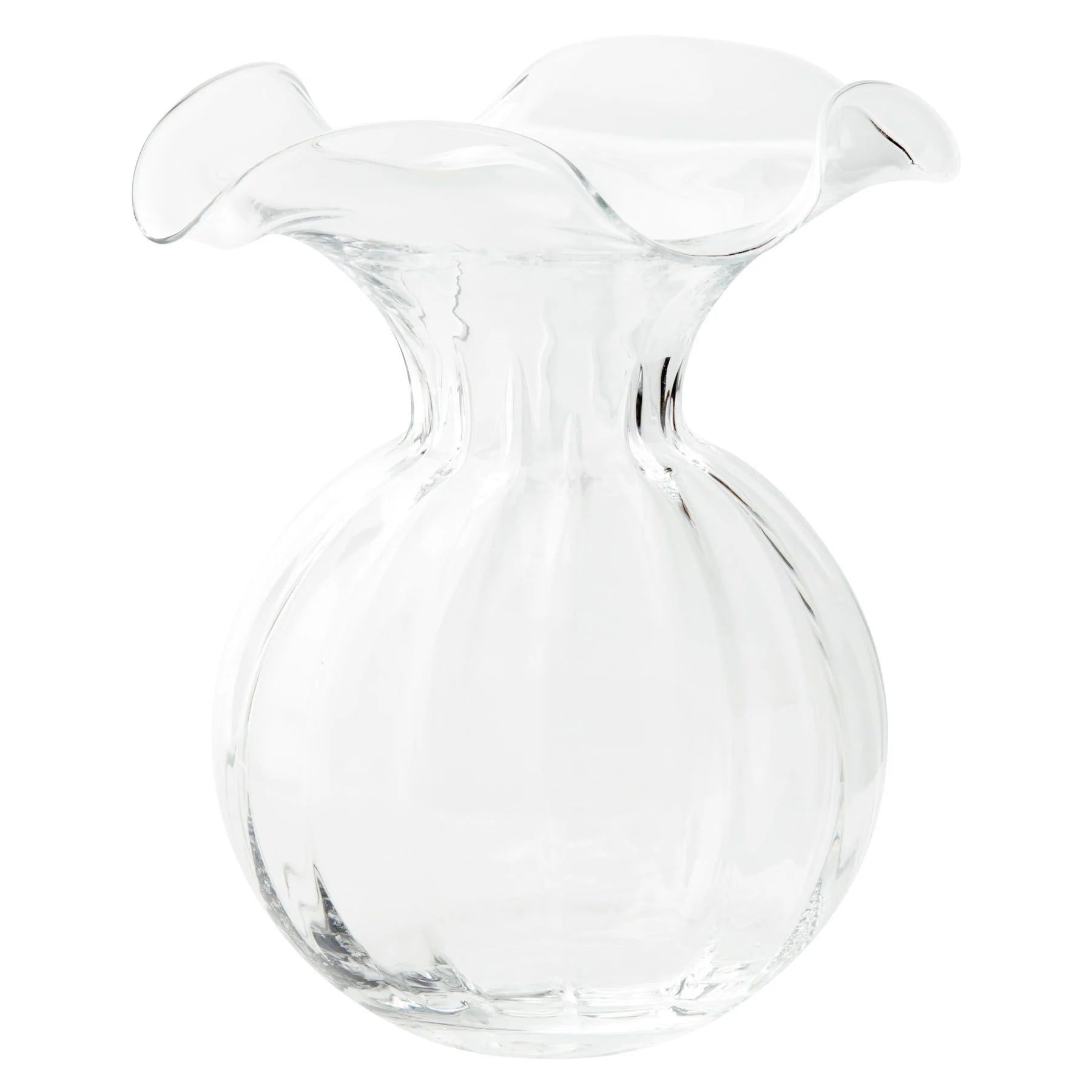 Hibiscus Large Vase Home Decor Vietri Clear  